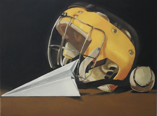 [SO25HelmetsliotarandaplaneDanielParkhill] "Helmet,sliotar and a plane" Daniel Parkhill