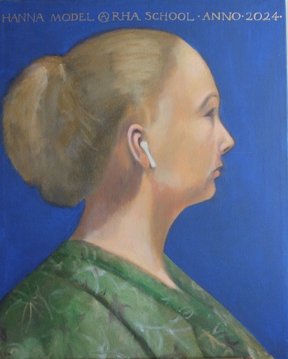 [SO25HannaOiloncanvasMagsHarnett] "Hanna (Oil on canvas)" Mags Harnett
