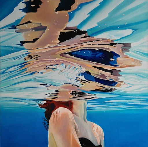 [SO25TroughBlueEmaCarviArt] "Trough Blue" Ema Carvi Art